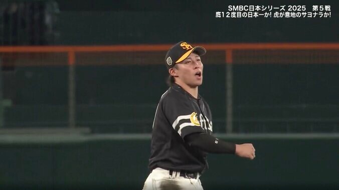 SBの“日本一男”野村勇の絶妙美技は「今宮かと思った」 決勝弾前の大ファインプレーに「飛び込んだら行き過ぎる」阪神OBも絶賛 5枚目