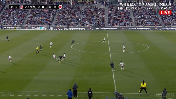 “出産から8か月”で日本女子代表を翻弄！最強ママFWの“超絶ターン→独走ドリブル”に「さすが世界トップクラス」「めっちゃ速い」日米ファン感嘆 4枚目