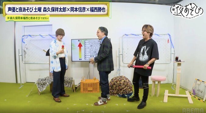 “ドヤ顔”が一番似合う男を目指して森久保祥太郎×岡本信彦×福西勝也が大奮闘　13枚目