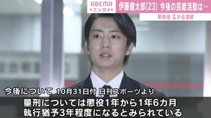 伊藤健太郎、釈放後も広がる波紋 今後の活動は「改めてご報告」と所属事務所がコメント 1枚目