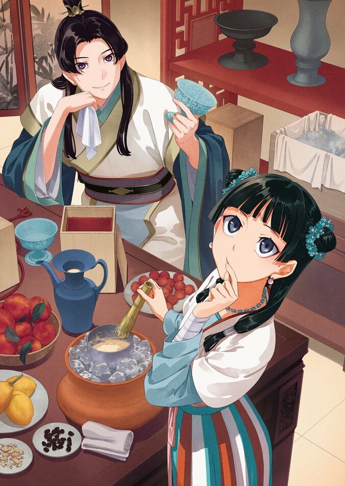 『薬屋のひとりごと』原作小説カフェ