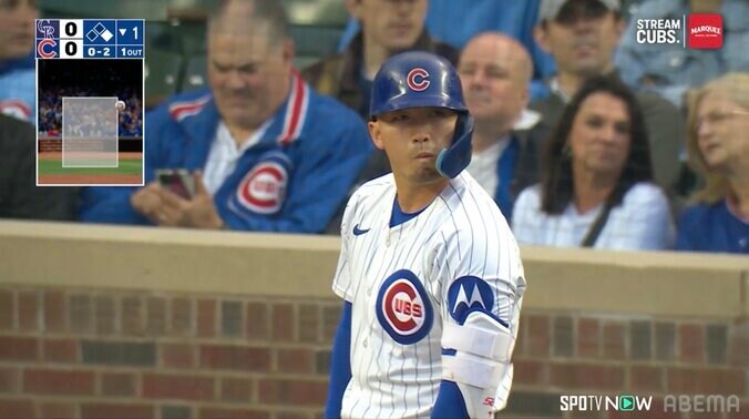 【写真・画像】「強烈な打球がレフトへ」鈴木誠也、“MLB一番乗り”快挙達成にカブス40歳大ベテランも燃えた！ ベンチで捉えた激アツ光景…現地実況は大興奮　1枚目