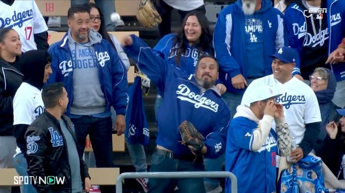 【写真・画像】ドジャース戦で観客が