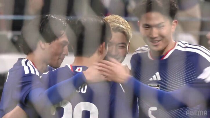 【映像】久保のDF翻弄ドリブル＆パス→堂安のゴラッソ