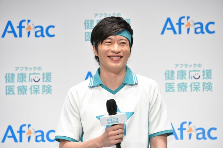 田中圭、CM撮影もおっさんずラブ状態！？「いい匂い」であばれる君ドキドキ