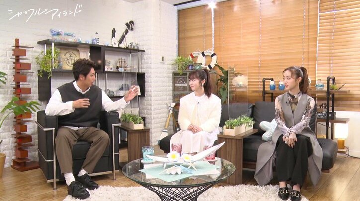 美人女子大生、眼中になかった男を意識し出したきっかけは“ヘアセット” 髪型で好きになる女心に峯岸みなみ&中町綾も共感『シャッフルアイランド Season3』#5