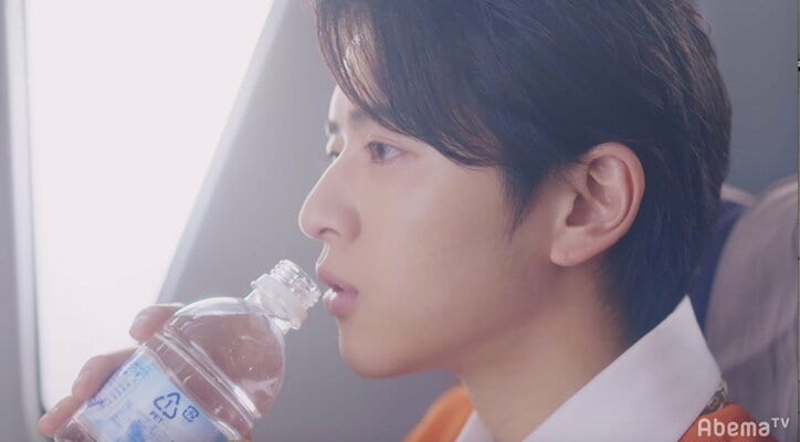 飯島寛騎のイケメンすぎる水飲みシーンに視聴者胸キュン「CM作ってほしいな各スポンサー様様」