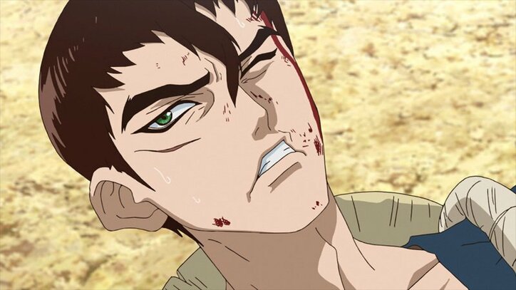 アニメ「Dr.STONE」第14話、金狼vsマグマの最強対決! 先行カット解禁