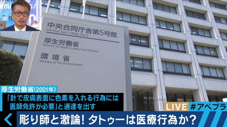 日本の実態は世界の非常識!?タトゥー・刺青は医療行為なのか 　元山口組幹部の沖田臥竜氏「やりすぎたなと思う」
