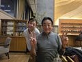 高橋英樹、娘・真麻との親子ショットを公開「昨夜は急な寄り合い晩ごはんとなりました」