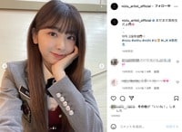 NiziU・ミイヒのキュートな制服姿にファン悶絶「天才的に可愛い」「女の子の憧れ」