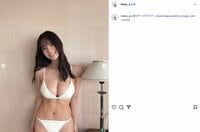 “ミスマガジン2024”葉月くれあ、美ボディ際立つビキニ姿に絶賛の声「眼福」「スタイル抜群」