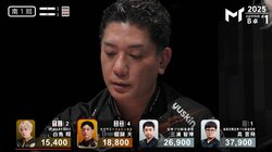 「ずーるい！」理論派解説も思わず嫉妬、MVP雀士の“赤3枚＆裏ドラ2枚”豪運跳満「オールスターやん！」／麻雀・Mトーナメント