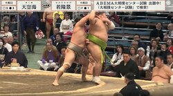 帰ってきた若隆景が強すぎて喝采！ 巨漢力士が遥か土俵の外へ…「勝ち方がえげつなくて」「イリュージョン」ファン興奮