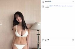 “ミスマガジン2024”葉月くれあ、美ボディ際立つビキニ姿に絶賛の声「眼福」「スタイル抜群」