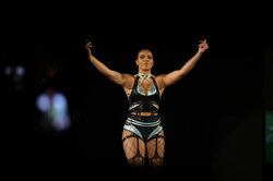 気鋭女子レスラー、奇抜“ボディペイント”のようなセクシー私服姿にファン騒然「すでにスターの貫禄」