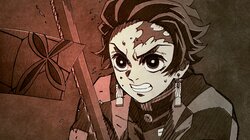 竈門炭治郎VS堕姫！戦闘中を描いたイラストが緊張感たっぷり　ファン「かっこよかったよ炭治郎」