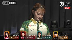 モデル顔負け！元アイドル雀士・中田花奈、ロングヘアをなびかせながらの優雅なウォーキング「かわいい」「ファッションショー」／麻雀・Mリーグ