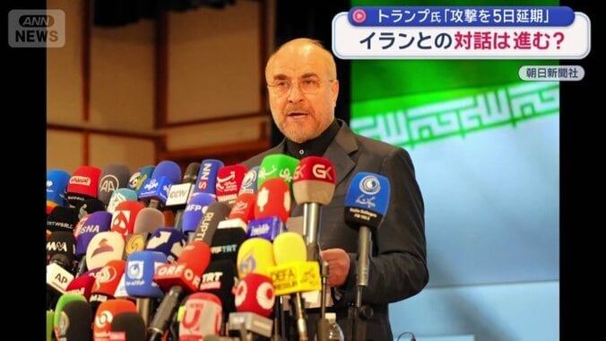 イラン　ガリバフ国会議長
