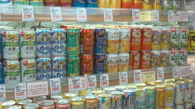 値上がり前に発泡酒を“駆け込み”箱買い　ビールは値下がりへ　酒税法改正で来月から 1枚目