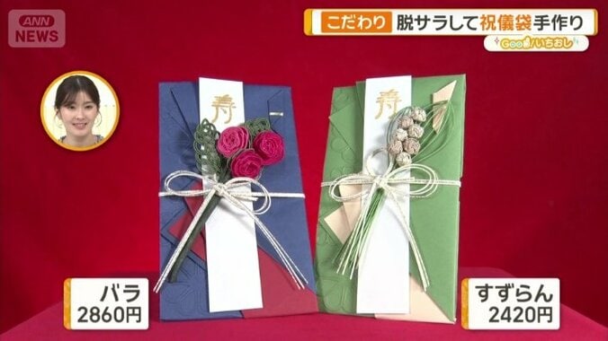 武隈アナが購入したご祝儀袋