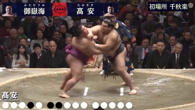 初優勝で綱取りへ！　3横綱不調の中、大関高安「強い気持ちで」初賜杯を虎視眈々 1枚目