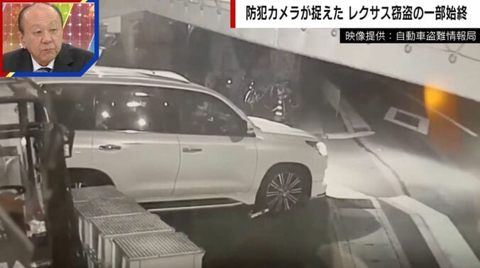映像提供：自動車盗難情報局