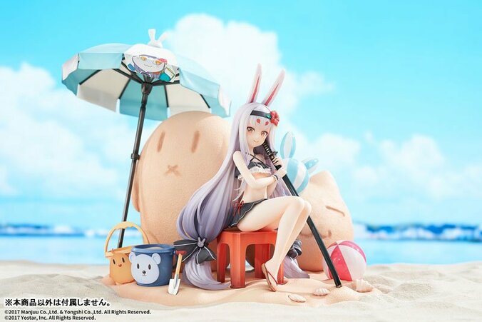 【写真・画像】『アズールレーン』より「島風」が着せ替え「小休憩のサマーアイランド」の姿でフィギュア化！予約受付中　11枚目