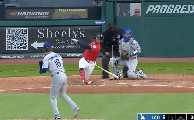 【写真・画像】え、なんで…！？ 山本由伸、ビックリ魔球で“打者に異変”「これはヤバい」気づいたらボールが通過… “リトル・イチロー”が空振り三振で様子がおかしくなる　1枚目