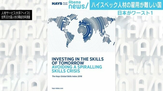 ハイスキル人材を最も確保しづらい国日本、その土壌に“学級委員への憧れ”？ 2枚目