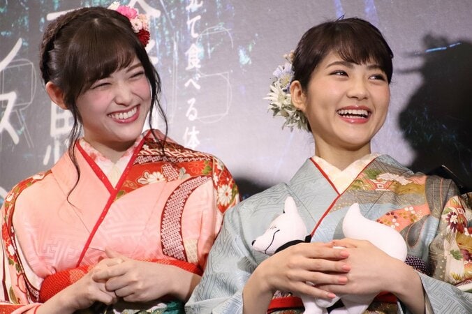 乃木坂松村&若月の晴れ着姿を片岡愛之助がベタ褒め 4枚目