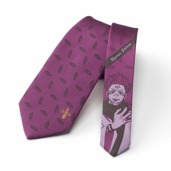 アニメ『呪術廻戦』各キャラをイメージしたネクタイ第2弾が登場!虎杖、五条ら第1弾の再販も決定