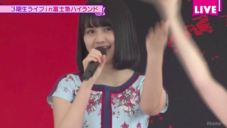 「私たちのパワーを届けられたら！」乃木坂3期生が富士急で野外ミニライブ開催