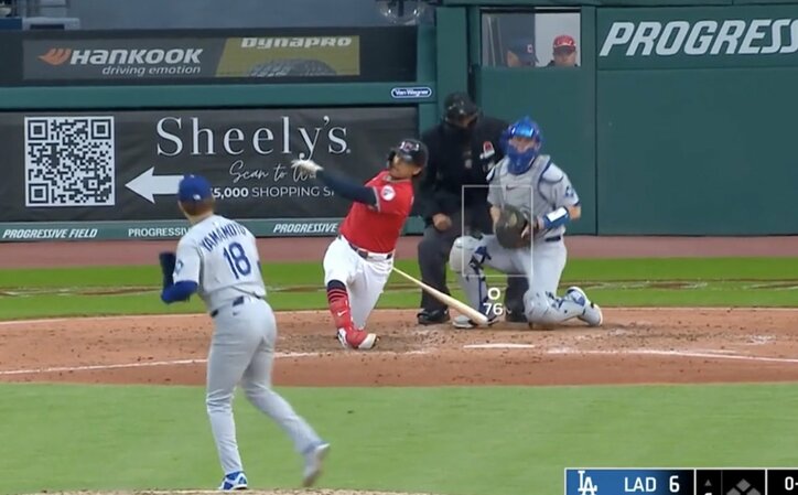 【写真・画像】え、なんで…！？ 山本由伸、ビックリ魔球で“打者に異変”「これはヤバい」気づいたらボールが通過… “リトル・イチロー”が空振り三振で様子がおかしくなる　1枚目