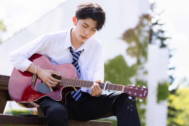 長身イケメンあさと、大好きなりょうかのために曲をプレゼント!感動で涙『今日好き』朝顔編第4話