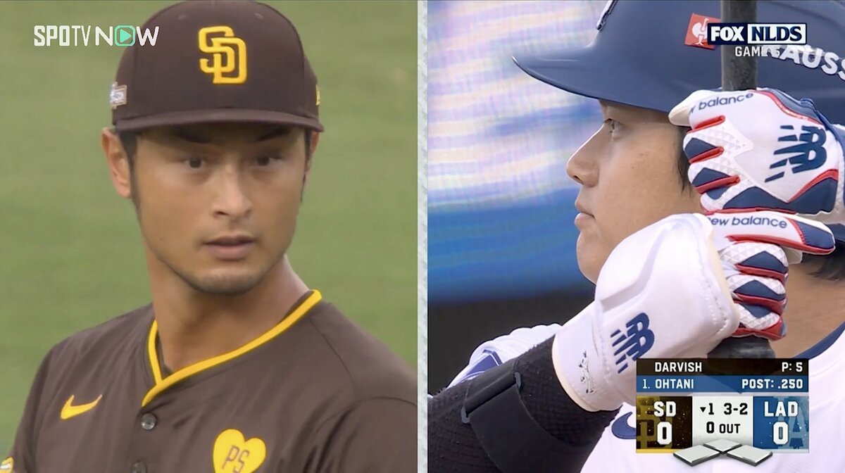 大谷翔平を封じたダルビッシュの“魔球” 「縦スラ、ジャイロ回転