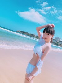 もえのあずき『ヘビロテの白ビキニ♪』