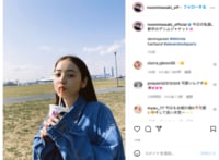 佐々木希のデコ出し＆カチューシャヘアに「めちゃくちゃ美女」「本気で天使すぎる」とファン悶絶