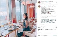 熊田曜子、優雅なアフタヌーンティーを披露「いつ見ても美しいです」「貴重なひととき」と絶賛の声