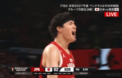 29年ぶりの韓国撃破！渡邊雄太の“冷酷スリー”にアリーナ大熱狂「鳥肌立った」馬場雄大の“神パス”も脚光「よく通したな」【バスケW杯予選】