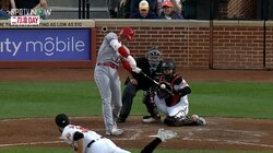 大谷翔平、特大3ランにネット裏の男女2人組が揃って“お口あんぐり” 漫画のようなリアクションを捉えた瞬間