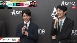 斎藤慎太郎八段の「毒舌で罵って！」に藤井聡太七冠は“塩化”せず？団体戦ならではの光景に「今日は白藤井だった」反響続々／将棋・ABEMAトーナメント2025