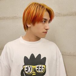 EXIT・兼近大樹は「#チャラ柱」？「鬼滅の刃」煉獄杏寿郎カラーのニューヘアが「鬼かっこいい」と大好評