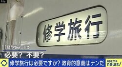 修学旅行って必要or不要？「費用に見合う学習効果ある？」「思い出作りの押し付けでは？」の声も