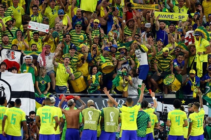 W杯】ブラジル戦に「大五郎カット」ファン登場で海外爆笑 「完璧な模倣