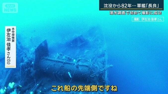 水中探検家　伊左治佳孝さん（37）