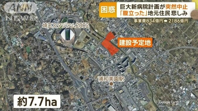 建設予定地は…