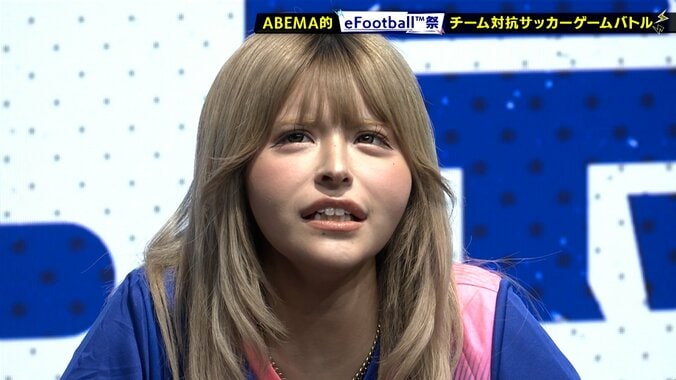 失点に苛立つ今井アンジェリカ