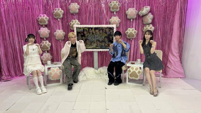 [Photos/Images] Yu Serizawa, Maria Naganawa, Reiji Kawashima, and Masaaki Mizunaka Transform into Cats to Take on a Giant Concentration Game! 1st