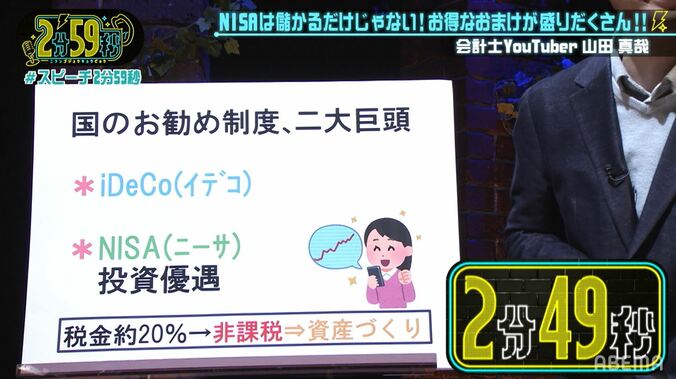 iDeCo、NISA、ふるさと納税…お金の最新トレンドが2分59秒でわかる！ 1枚目